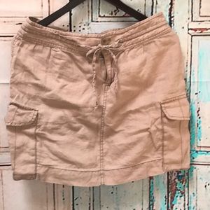 Ann taylor casual cargo skirt